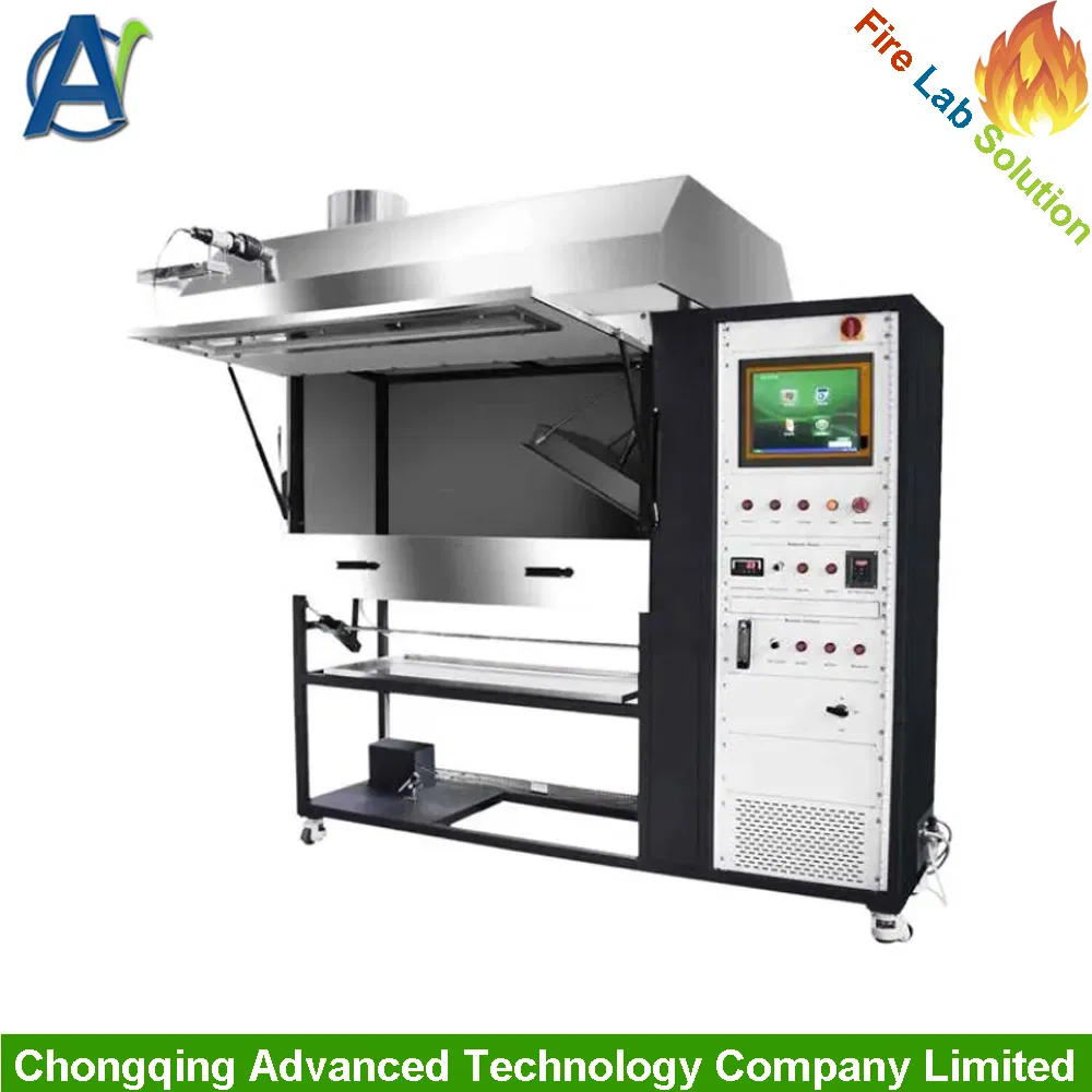 تجهیزات آزمایش پنل تابشی کف ASTM E648 و ISO 9239-1 برای مواد کف 0