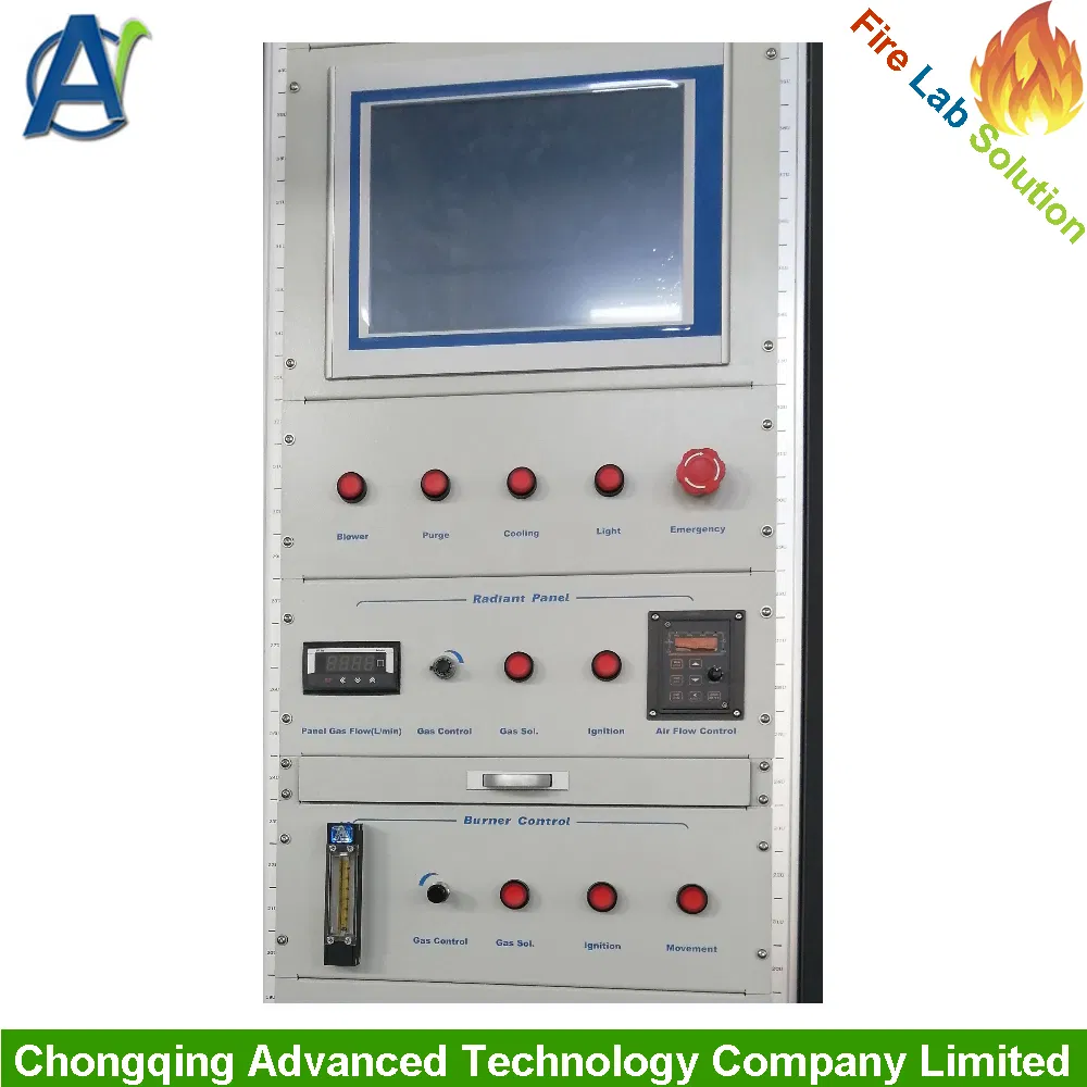 تجهیزات آزمایش پنل تابشی کف ASTM E648 و ISO 9239-1 برای مواد کف 2