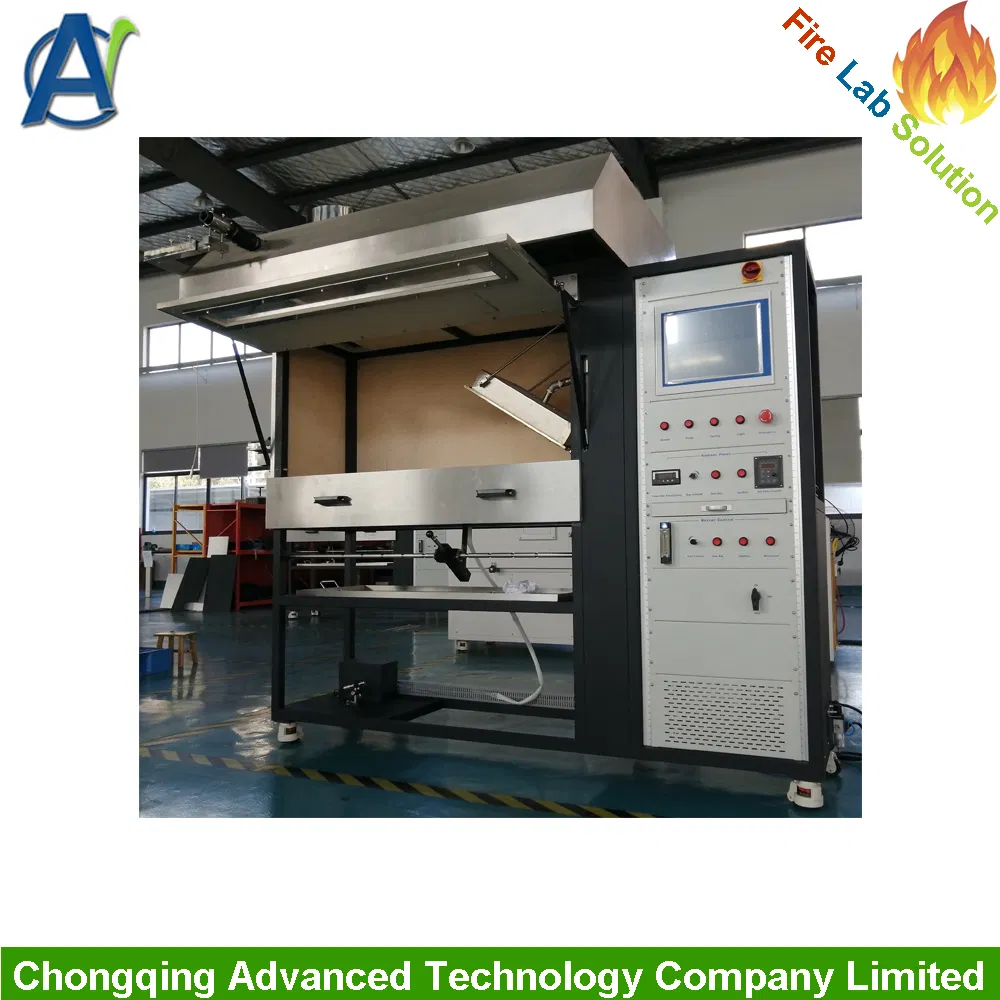 تجهیزات آزمایش پنل تابشی کف ASTM E648 و ISO 9239-1 برای مواد کف 1