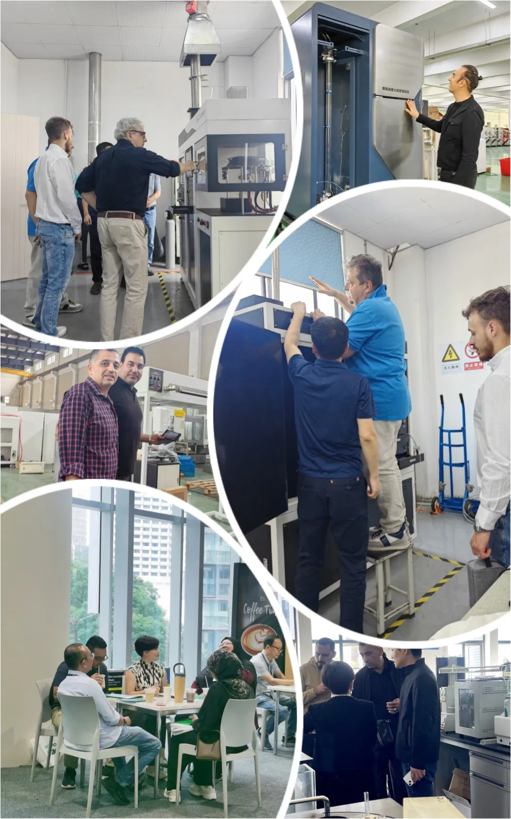 تجهیزات آزمایش پنل تابشی کف ASTM E648 و ISO 9239-1 برای مواد کف 4