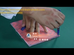 تست عمودی شعله برای منسوجات لباس محافظ نمایشگر LCD 36 کیلوگرم