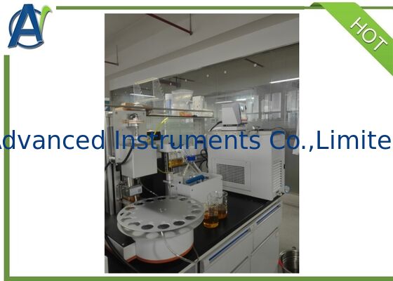 ASTM D5293 and ASTM D2602 16-Channel CCS Cold Cranking Simulator with Automatic Sampling and Computer Controlled Operation for Engine Oil Viscosity Testing