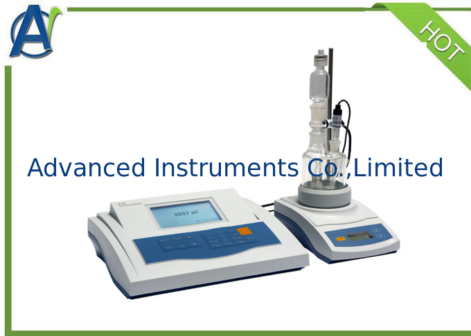 Automatic Volumetric and Coulometric Karl Ficher Titrator with Touch Screen