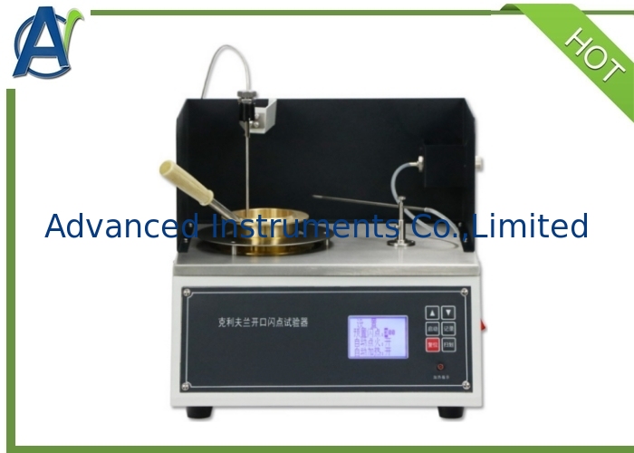 ASTM D92 ISO 2592 Cleveland Open Cup Flash Point Test Instrument for Oil testing