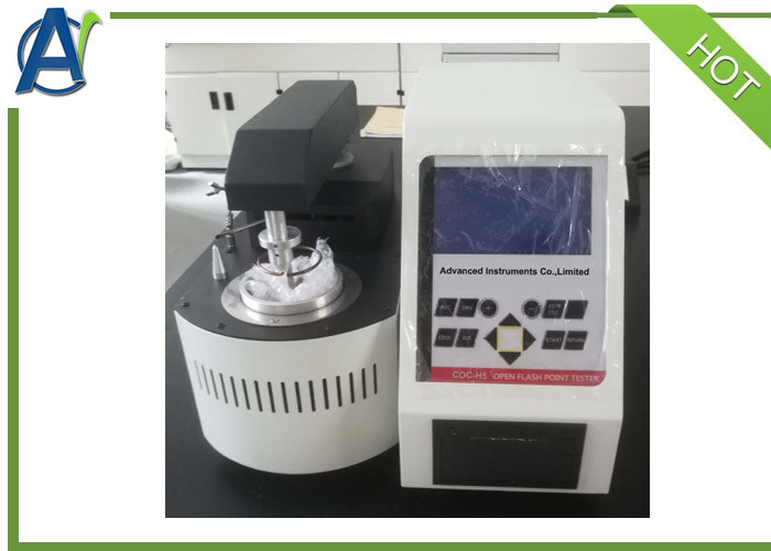 Fully Automatic COC Open Cup Flash Point Tester ASTM D92 Ambient~400℃