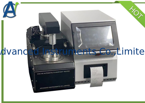 ASTM D92 تست کننده نقطه فلش کاملا اتوماتیک کلیولند با صفحه LCD