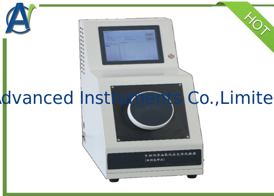 RPVOT (RBOT) ASTM D2272 تجهیزات آزمایش ثبات اکسیداسیون با حمام فلزی