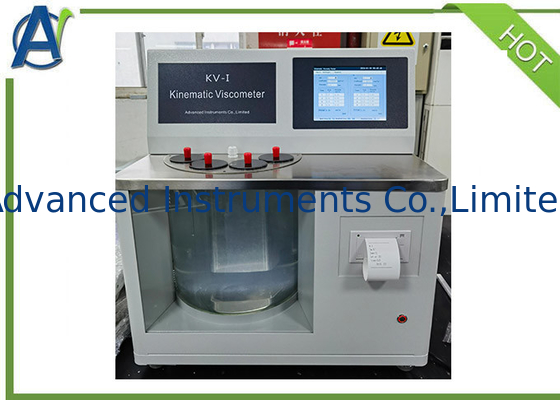 ویسکومتر Kinematic خودکار ASTM D445 برای تست روغن روان کننده