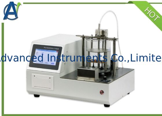 تست کننده خودکار نقطه نرم شدن ASTM D36 با وضوح دمای 0.1 °C برای آزمایش بتوم با استفاده از دستگاه حلقه و توپ برای دو نمونه به طور همزمان