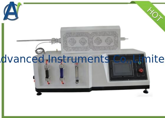 IEC 60754-1&2 هالوژن، دستگاه تست PH و هدایت الکتریکی بر روی گازهای متصاعد شده در حین احتراق مواد از کابل‌ها