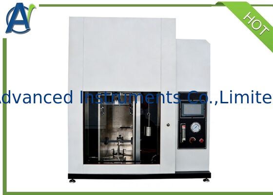 IEC 60332-1 ISO 19642.2 دستگاه آزمایشی خودکار شعله یک سیم برای دستگاه آزمایش کابل