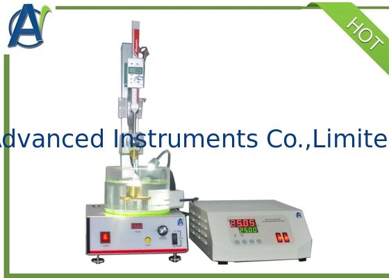پارافین Penetrometer، ASTM D1321 Wax Needle Penetration Tester (بررسي کننده نفوذ سوزن موم)