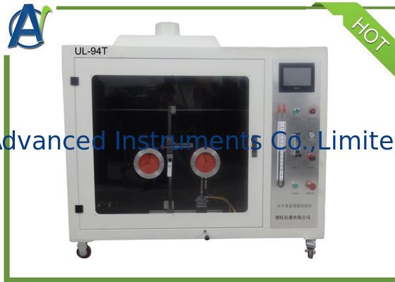 ISO 1210 دستگاه تست شعله عمودی افقی برای مواد پلیمری IEC 60707