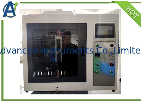 تجهیزات تست قابلیت اشتعال پذیری عمودی FAR.25.853 برای مواد هواپیما