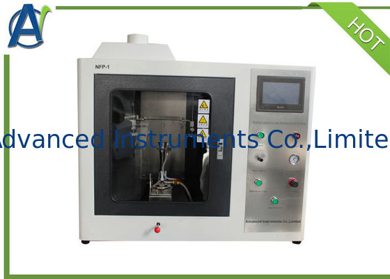 آزمایشات آتش نشانی NFPA 701 برای پخش شعله دستگاه منسوجات و فیلم ها