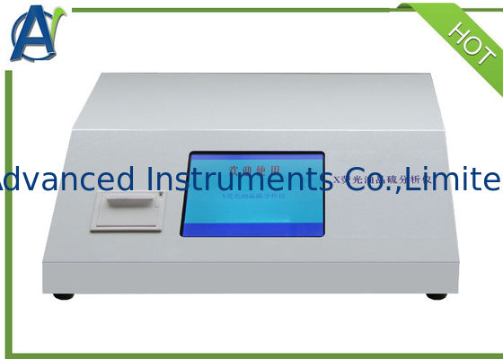 تجهیزات آزمایش ASTM D4294 XRF برای تحلیلگر محتوای گوگرد روغن سوخت دیزل