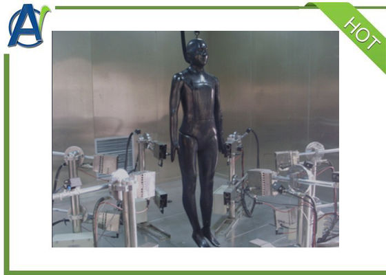 ASTM F1930 تجهیزات تست شعله ور شدن Manikin Flame