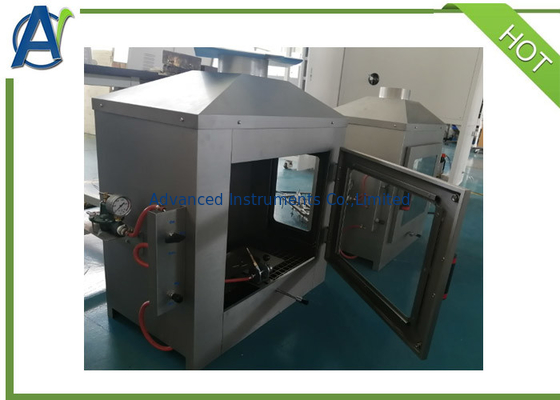 ابزار تست اشتعال پذیری آزمایش منبع تک شعله EN ISO 11925-2 و DIN 53438